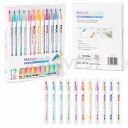 Double-ended magic color-changing pen-12colors