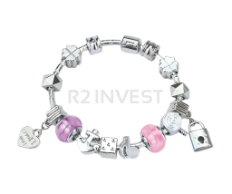 Zestaw do robienia bransoletek charms