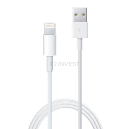 Cable 1A Lightning white 1m