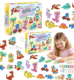 Haft diamentowy naklejki dinozaury