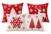 Christmas pillowcase set 45x45 4pcs