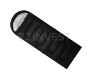 Sleeping bag 180+30x75cm black