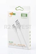 Kabel 2A micro USB biały BL90 Callme 1m