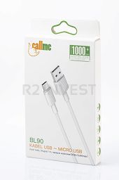 Kabel 2A micro USB biały BL90 Callme 1m