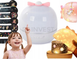 LED projection star light for kids