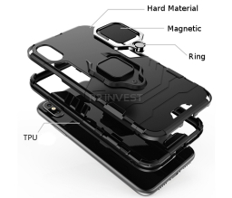 Armor Ring case iPhone 12/12 Pro (6,1) black