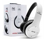 Headphone bluetooth P47 white