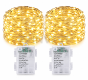 Solar copper wire string light 5m 50pcs LED