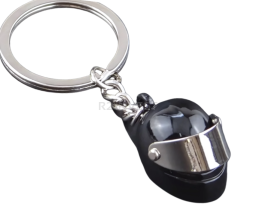 Keychain helmet black