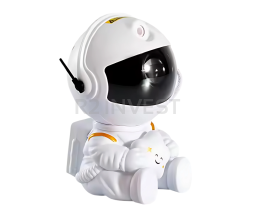 LED projection star light sitting astronaut