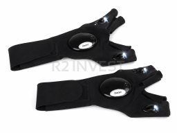 Flashlight glove 5.6x3.6x8.2cm 2x2200mAh