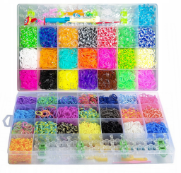 Rubbers bands for making bracelets 4400pcs