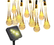 Solar bulb string light 10m 50pcs bulbs