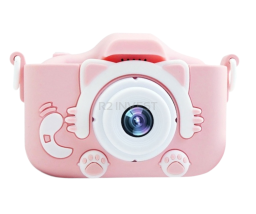 Digital Camera for children pink x5 cat