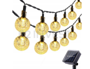 Solar bulb string light 11m 50pcs bulbs