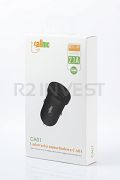 Callme car charger CA01 2.1A 2USB black without cable