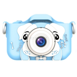 Digital Camera for children blue x5 dog