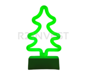 Neon light LED christmas tree