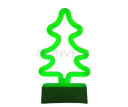 Neon light LED christmas tree