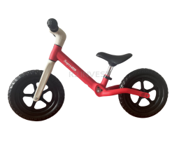 Baby balance bike two wheels red