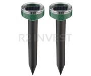 Solar mole repeller round 2pcs