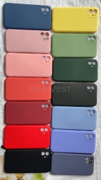 Soft Silicon case iPhone 12 (5,4) dark grey