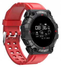 Smartwatch FD68 czerwony
