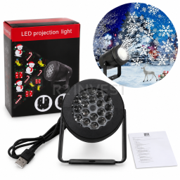 Snow LED projector